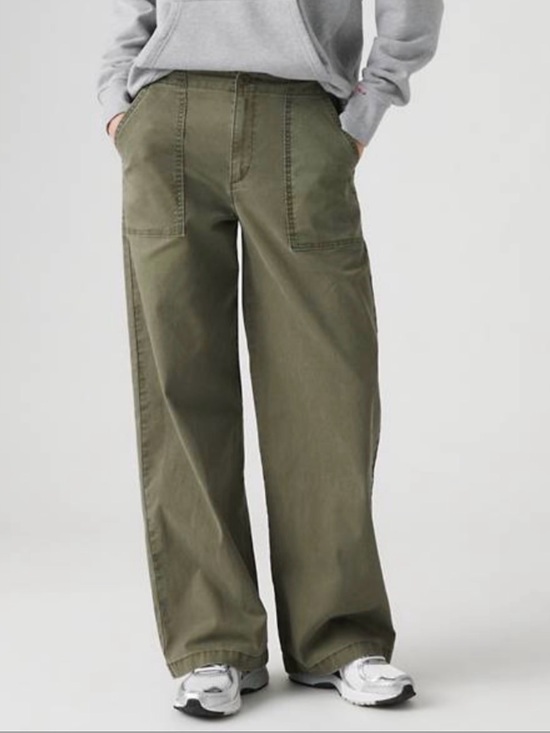 Levi's Pants - Levi’s Surplus Straight leg denim pant olive green